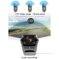 Kendaraan DVR Mini Lensa Ganda Kamera 1080p Penuh